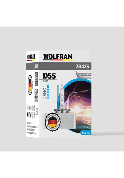 D5s Xenon Ampül Beyaz Işık 12v 25w - Wolfram 28425