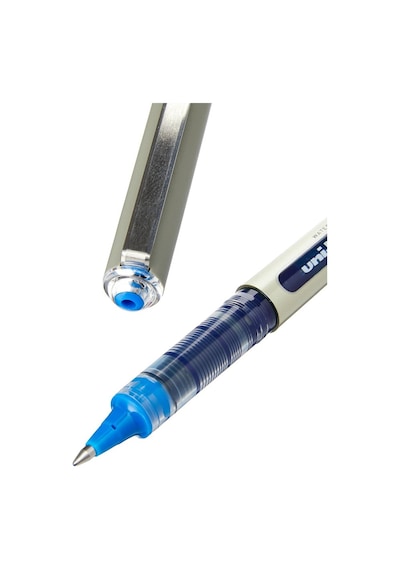 Siyah Pilot Kalem 3 Adet Uniball Eye Fine 0.7 Mm Roller Pilot Kalem Ub-157 Roller Uçlu Likit Mürekkepli Pilot Kalem Siyah
