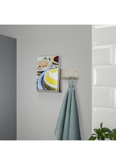 Ikea Havrekross Banyo Askısı 4 Kancalı 23 X 13 X 5 Cm Bej