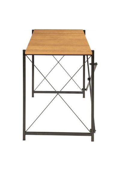 Modern Metal Ayaklı Masa 100 50 75 Cm Çok Renkli