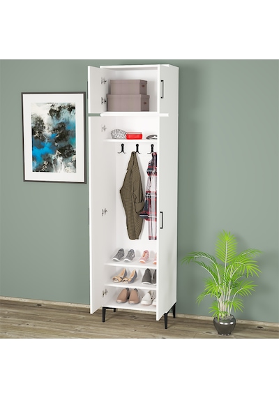 Kalender Dekor Alba-1-4 Alb01 Portmanto Vestiyer Ayakkabılık