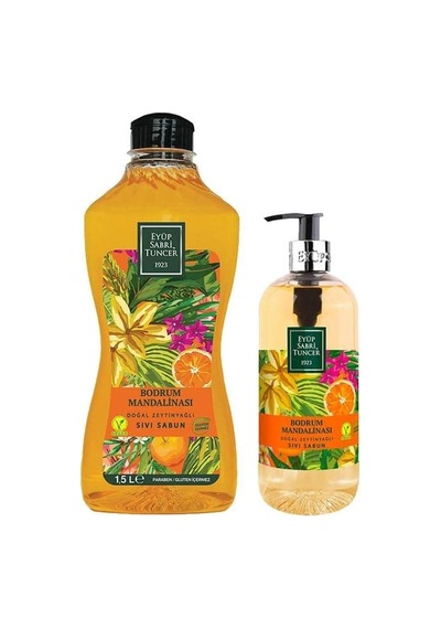 Est Bodrum Mandalinası Doğal Zeytinyağlı Sıvı Sabun 1.5lt+500ml Diğer