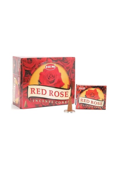 Magicool Red Rose Aromalı Konik Tütsü