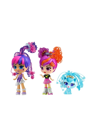 Silverlit Curli Girls Bebek ve Hayvan 3Lü Set 82080