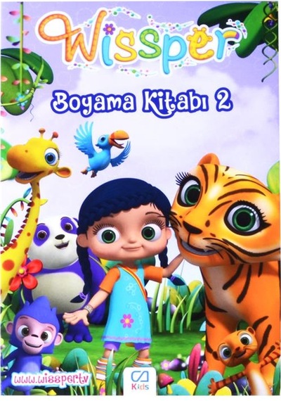 Wissper Çocuklar İçin Boyama Kitabı 2