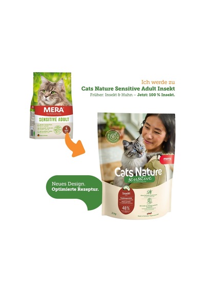 Tahılsız Larvalı Yetişkin Kedi Maması 2 Kilogram
