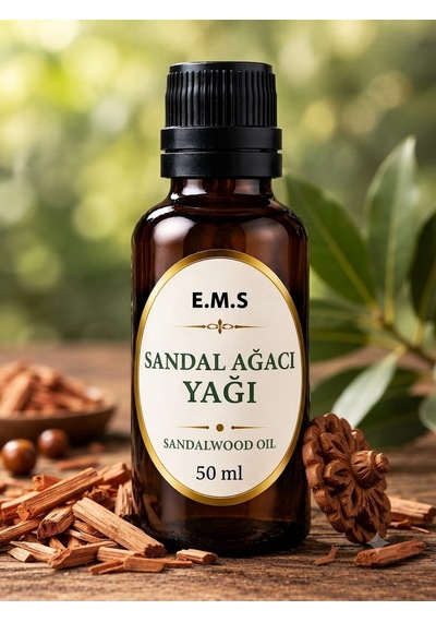 50 Ml Sandal Ağacı Yağı Sandalwood Oil .