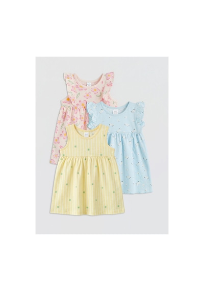LC Waikiki Alıta Cıty Farkıyla Fırfırlı Kız Bebek Elbise 3'lü Belirtilmemiş - 918659998 Belirtilmemiş LC Waikiki Alıta Cıty Farkıyla Fırfırlı Kız Bebek Elbise 3'lü Belirtilmemiş - 918659998 Belirtilmemiş