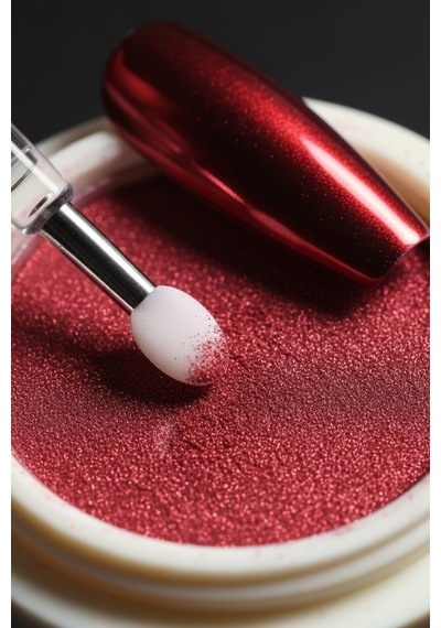 Krom Tozu 2 Renk Nail Art Ayna Tozu İnci Tozu Kullanımı Kolay 5-1