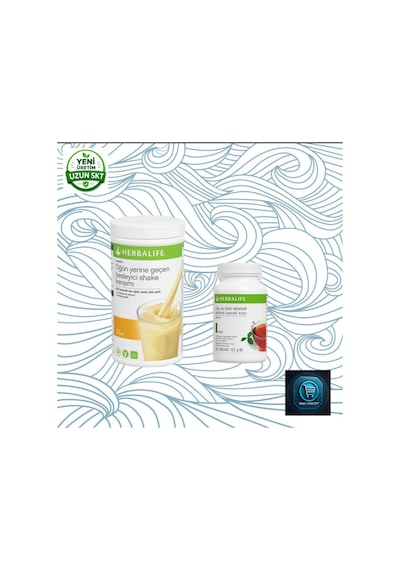 Herbalife Formül 1 Besleyici Shake Karışımı 500 G + Çay Ve Bitki Ekstreli Aromalı İçecek Tozu Klasik Aromalı 102 G Shakeklasik102set1m