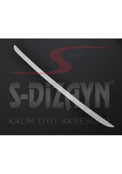S-Dizayn Fiat Stilo Krom Bagaj Alt Çıta 1998 Üzeri N11.1027