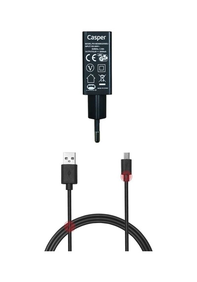 Casper Uyumlu 5.0V 2000Ma Adaptör Şarj Aleti Siyah Ps10E050K200