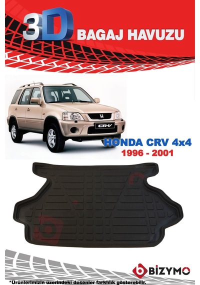 Honda Crv Suv 1996-2001 3D Bagaj Havuzu Bizymo Honda Crv Suv 1996-2001 3D Bagaj Havuzu Bizymo