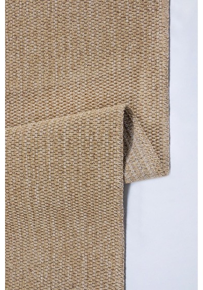 Kaymaz Taban Yıkanabilir Bej Halı Jüt Kilim Yıkanabilir Örme Bej Sisal Kilim Bej Bej