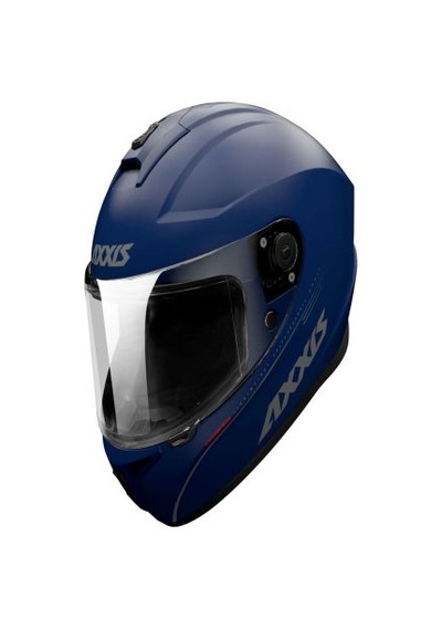 Axxis Draken S Solıd V.2 Motosiklet Kask Mat Mavi