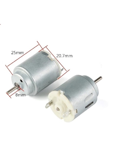 Dc Motor 1.5 - 6 Volt Arduino R140 Mikro Motor