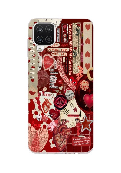 Samsung Galaxy Uyumlu M33 Silikon Desen099 Çok Renkli