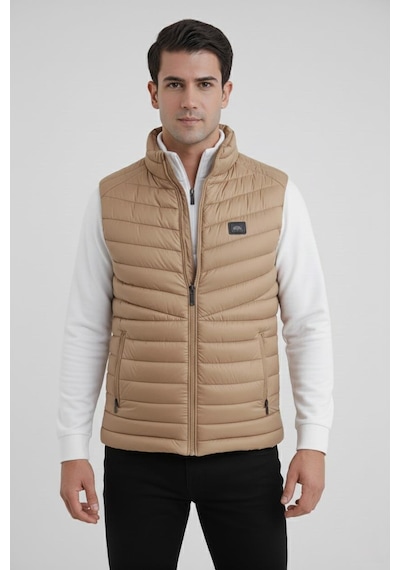 Y 164 Yelek Comfort Bej Bej