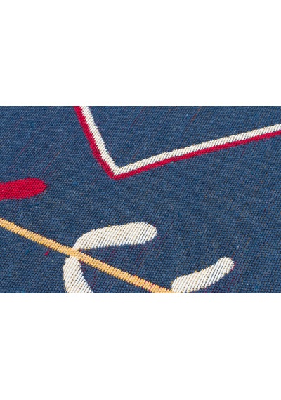 Multy Cream Yıkanabilir Çift Taraflı Modern Desenli Dokuma Kilim