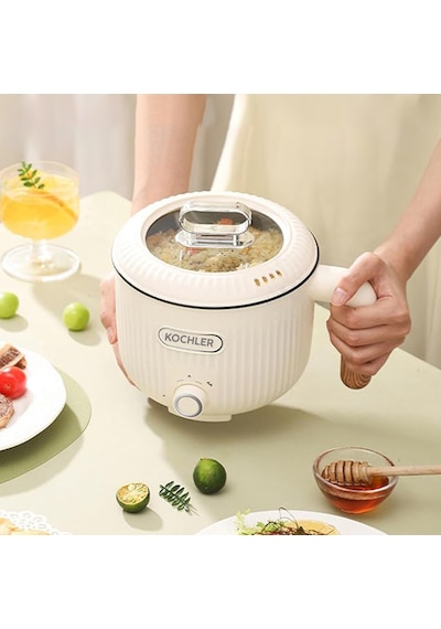 Kochler jj18b-1 600 W 1.6 L Buharlı Ve Yağda Pişirme Özellikli Elektrikli Tencere