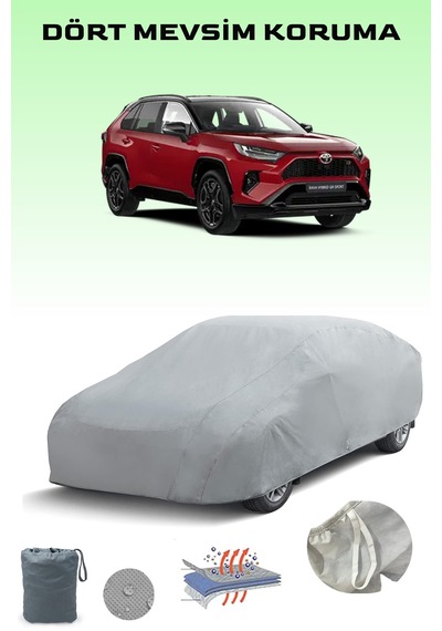 Gri Toyota Rav4 V Araba Brandası, Oto Örtüsü, Araba Çadırı Gri