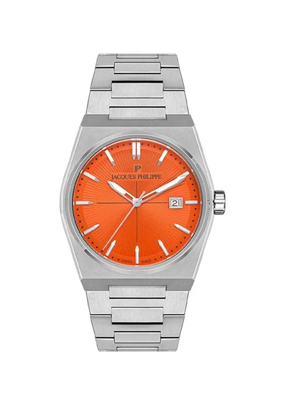 Jacques Philippe Jpqgs4213x6so Erkek Kol Saati Gümüş