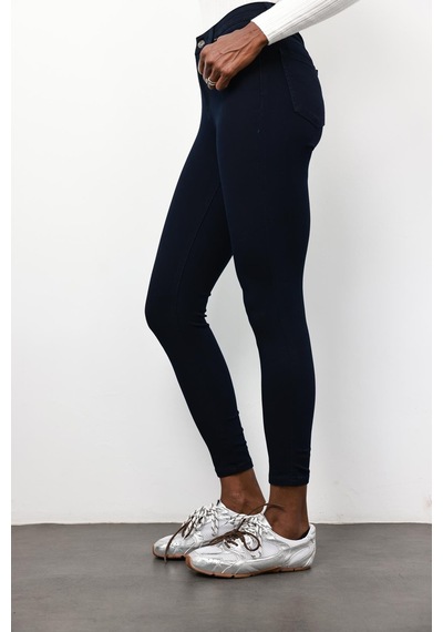Lacivert İthal Full Likra Toparlayan Skinny Jean 7277 Lacivert