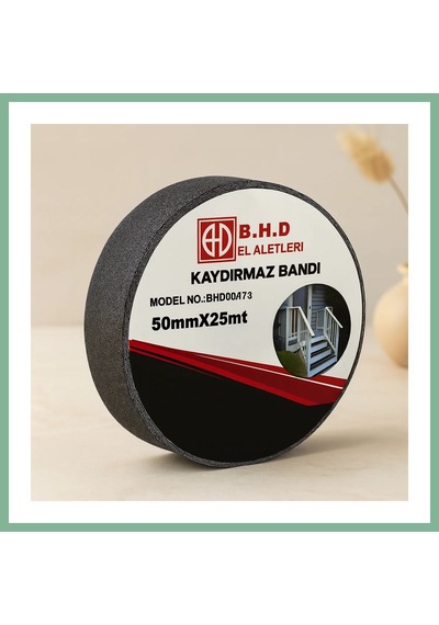 Bşkvirgo Kaydırmaz Bant 50mm X 25m Siyah Bsk2026