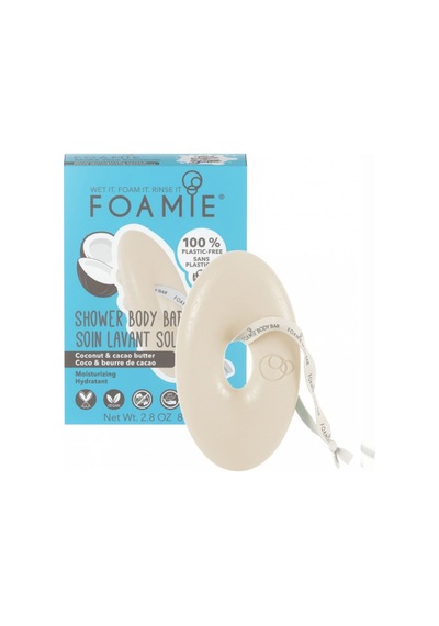 Foamie Shake Your Coconuts Body Nemlendirici Bar Duş Jeli 80 G