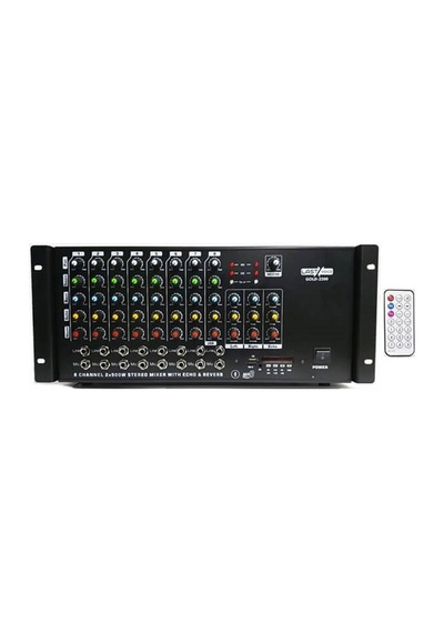 Lastvoice Gold-2500 Stereo Cami Anfisi 2X500 Watt Ekho Ve Reverbl