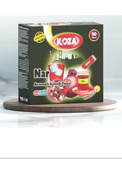 Jenerik Koza Tek İçimlik Nar Aromalı Toz İçecek 50'li Diğer