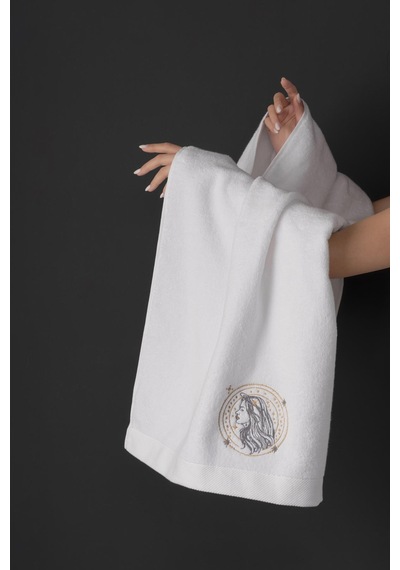 Varol %100 Microcotton Üst Kalite Havlu Seti Burç Nakışlı Başak-standart Başak Diğer