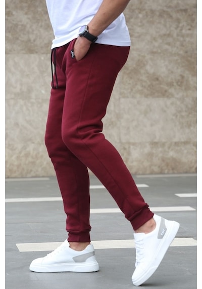 Madmext Bordo Basic Eşofman 4210 Bordo