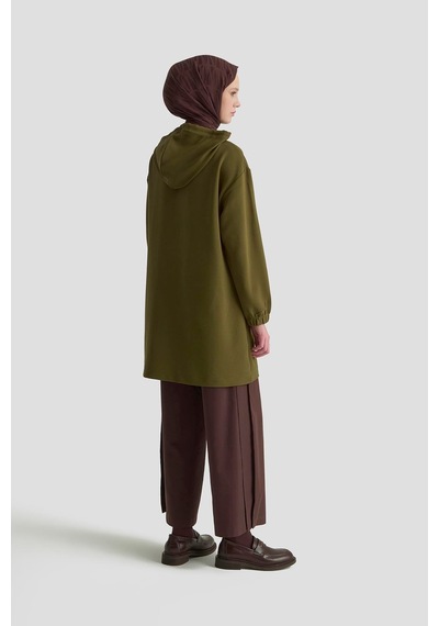 Armine Trend Kapüşonlu Yandan Cepli Kolları Lastikli Fitilli Tunik Yağ Yeşili 25kt462 Yağ Yeşili Armine Trend Kapüşonlu Yandan Cepli Kolları Lastikli Fitilli Tunik Yağ Yeşili 25kt462 Yağ Yeşili