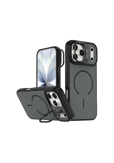 Joko Apple İphone 17 Pro Max/18 Pro Max Flexa Magsafe Kapak - Siyah
