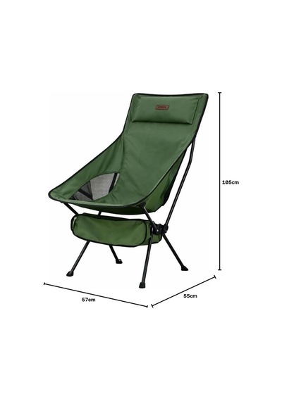 Airnest Ultra Katlanır Kamp Sandalyesi Green 1487 Diğer