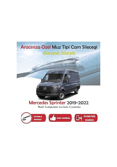 Mercedes Sprinter Muz Silecek Takımı 2019-2022