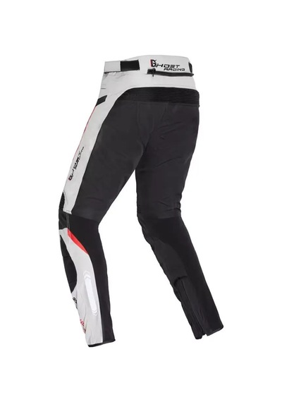 Ghost Racing GR-K06 Oxford Kumaş Unisex Yarış Motosiklet Pantolon Siyah