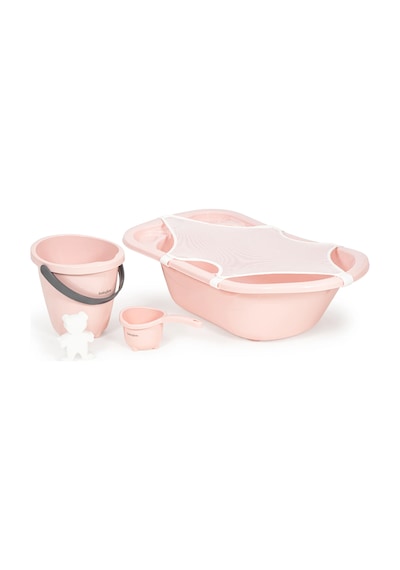 Babyjem 5 Parça Bebek Banyo Küvet Seti Pembe