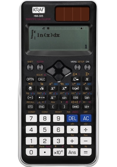 10+2 Hane 552 Fonksiyonlu Bilimsel Hesap Makinesi Hm-305 Diğer