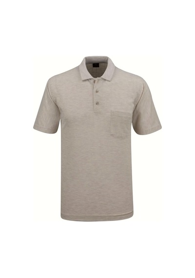 Çizgi Erkek Polo Yaka Cepli Tişört 5113 Bgl-st04563 Bej