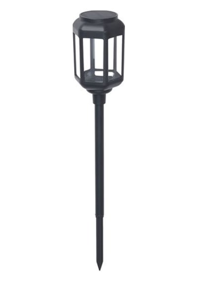 Ikea Solvınden Led'li Güneş Enerjili Aydınlatma, Şeffaf Siyah, 41 Cm