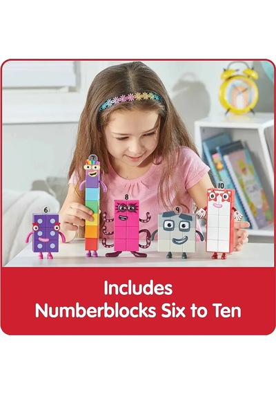Numberblocks Friends Six To Ten Hm95357-uk