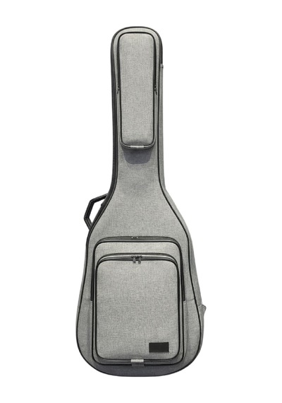 Keten Gri Klasik Gitar Çantası Su Geçirmez Pedli Sap Sabitleyici Cırtlı Gigbag