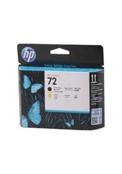 Hp C9384a 72 Matte Black-yellow Mat Siyah-sarı Baskı Kafası C9384a Kdo