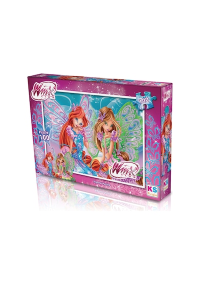 Ks Games 100 Parça Winx Puzzle Wınx714