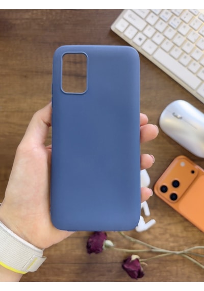 Samsung Galaxy A31 Uyumlu Kamera Korumalı Darbeye Dayanıklı Renk Atmayan Fab Silikon Kılıf Lacivert