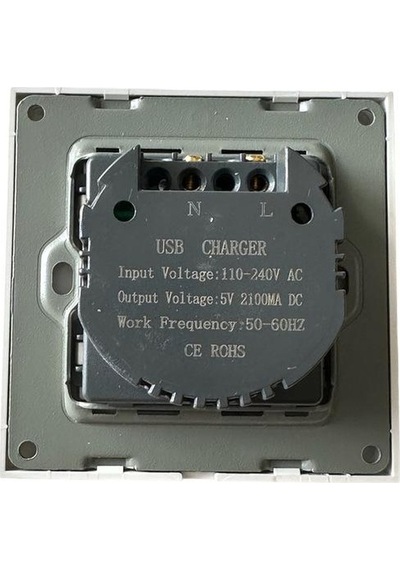 Usb Priz 2 Port Sıva Altı Usb Priz Usb Duvar Prizi