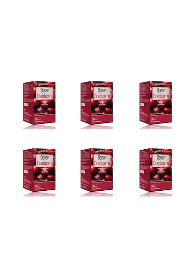Orzax Ocean Cranberry 30 Kapsül 6'Lı Paket