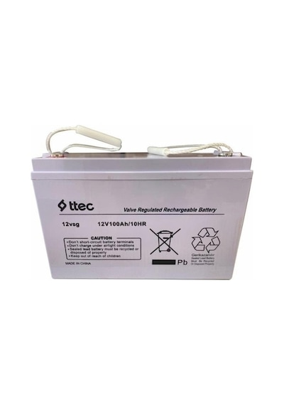 Ttec 12 Volt 100 Amper Jel Akü Ttec